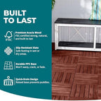 Bliss Outdoors 6-Slat Acacia Hardwood Deck Tiles - Image 3