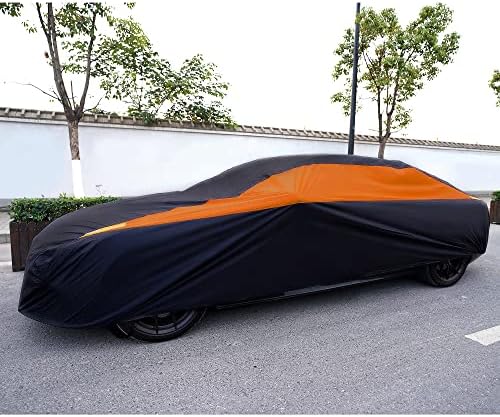 MORNYRAY Waterproof Car Cover All Weather Snowproof UV Protection Windproof - Image 7