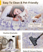 RELEANY Washable Area Rug, Runner 2'x10' - Image 4