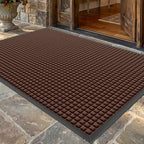 Front Door Mat Outside Entrance, Heavy Duty Doormat by WELDUN%E2%80%94IdealChoiceforHome