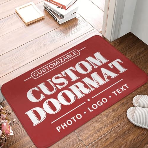Custom Doormat Personalized Floor Mat by Custom