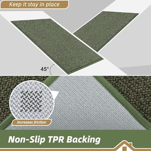 BEQHAUSE Dirt Trapper Door Mat 24" x 36", Non-Slip Washable Doormats - Image 6