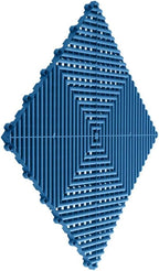 Swisstrax Ribtrax PRO Garage Floor Tiles, Island Blue - Image 2