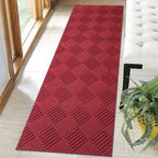 Hallway Runner Rug 4x34FT Custom Sizes, Commercial Runner Rubber Backing by Unknown