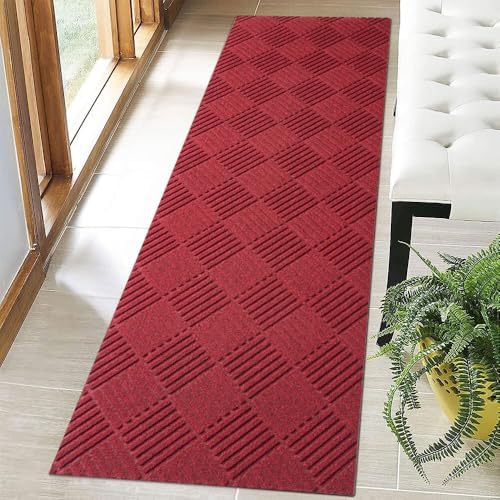 Hallway Runner Rug 3x50FT Custom Sizes, Commercial Runner Rubber Backing by Unknown