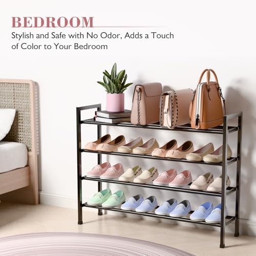 Bumusty 4 Tier Expandable Shoe Rack - Image 6