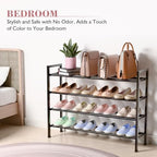 Bumusty 4 Tier Expandable Shoe Rack - Image 6