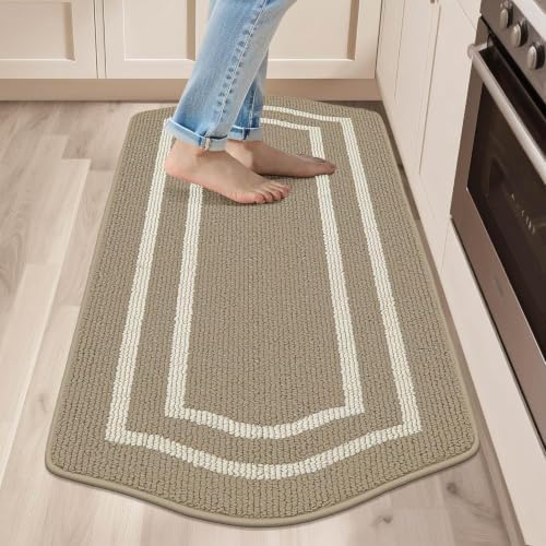 COSY HOMEER Kitchen Rugs and Mats 24"x48" Non Slip Kitchen Mats by COSYHOMEER
