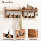 Evermagin 29" Coat Rack Wall Mount - Image 2