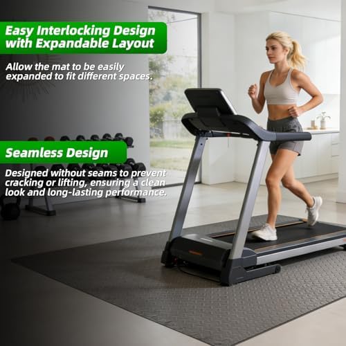Art3d 36-Pack 24"x24" EVA Interlocking Exercise Mats, 144 Sq.Ft - Image 5