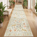 DUKINO 3x12 Runner Rug for Hallway, Washable Animal Rug for Kitchen by DUKINO