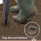 BEQHAUSE Indoor Door Mat 24" x 72", Dirt Trapper Door Mats - Image 3