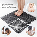 8PCS Interlocking Drainage Mat, Cushioning Floor Tiles Mats - Image 6