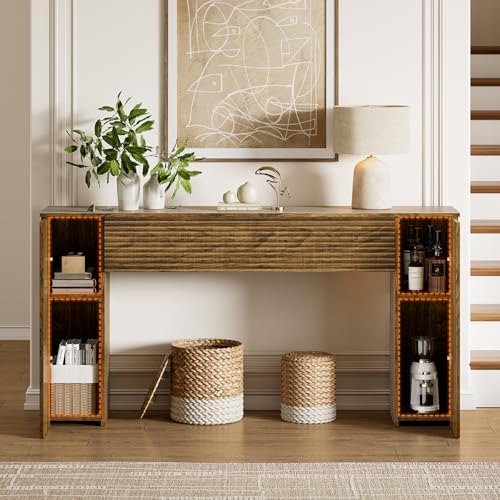 FABATO 61” Fluted Long Console Table - Image 6
