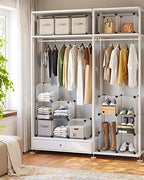SONGMICS 16 Cube Storage Organizer，Plastic stackable cube shelf - Image 4
