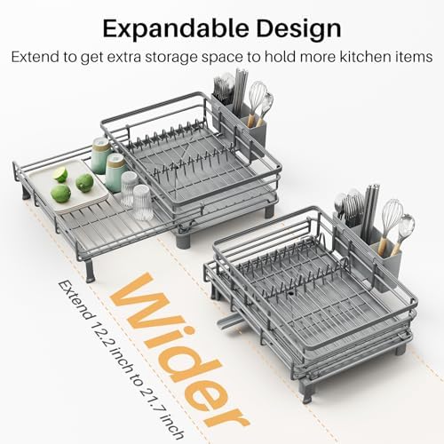 SNTD Expandable Dish Drying Rack - Image 5