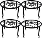yosager 4 Pack Metal Plant Stands by yosager