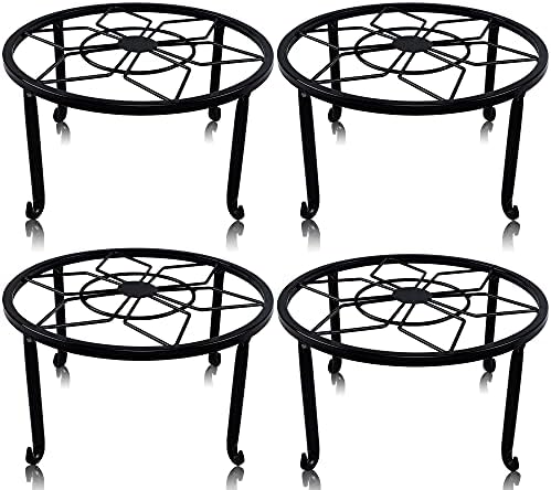 yosager 4 Pack Metal Plant Stands by yosager