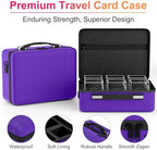 Proijeut Card Deck Box with Portable Case, 6 Pack Clear Commander Deck Box with - Image 4