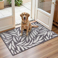 Ileading Indoor Door Mat 2x3ft, Absorbent Dog Muddy Paws Mats, Low-Profile by Ileading