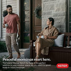 Keter Solana 70 Gal Outdoor Storage Bench - Image 3