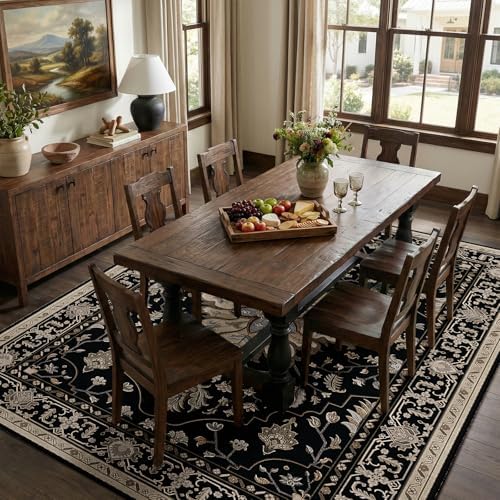 RELEANY Washable Area Rug, Large 9'x12' - Image 3