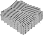 ToLanbbt Modular Interlocking Cushion 12P 11.8" x 11.8" Interlocking Rubber by ToLanbbt