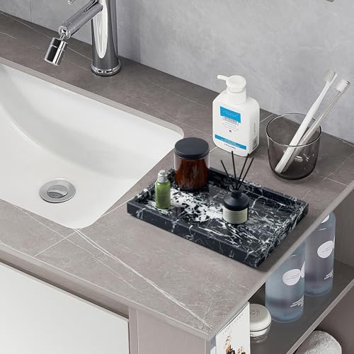 Real Natural Marble Tray for Bathroom, Kitchen Counter & Desktop - Image 4