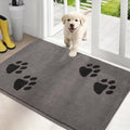 PURRUGS Dirt Trapping Door Mat Indoor Entrance, Light Grey by PURRUGS