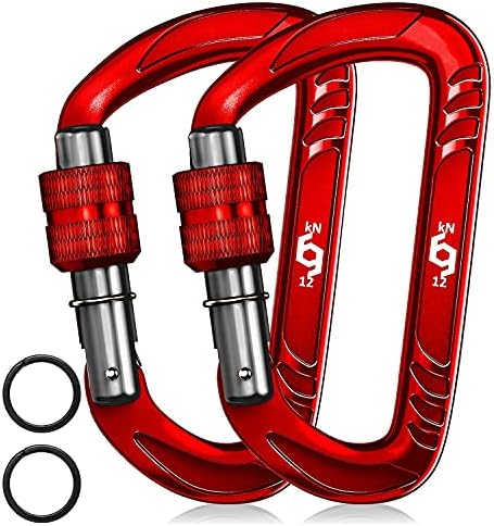 Rhino Produxs 12kN Heavy Duty Carabiner Clips by RhinoCarabiners