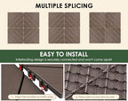 432 PCS Plastic Interlocking Deck Patio Tiles - Image 5
