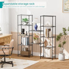 SINGAYE 6 Metal Shelves Wire Shelving Storage Shelf Adjustable Unit Pantry - Image 5