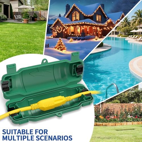 7 Pack Outdoor Extension Cord Safety Cover, Waterproof - Image 6