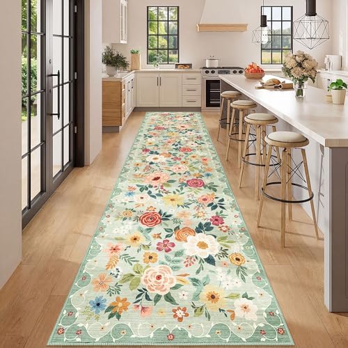DUKINO 3x12 Washable Runner Rug, Long Hallway Runner Rug Non Slip - Image 5
