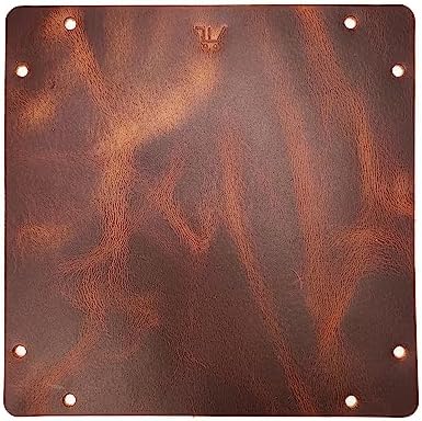 Leather Valet Tray Entryway Catchcall Tray Nightstand Organizer Storage - Image 7