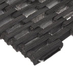 Durable Durite Recycled Tire-Link Outdoor Entrance Mat, Straight Weave by Durable+Corporation