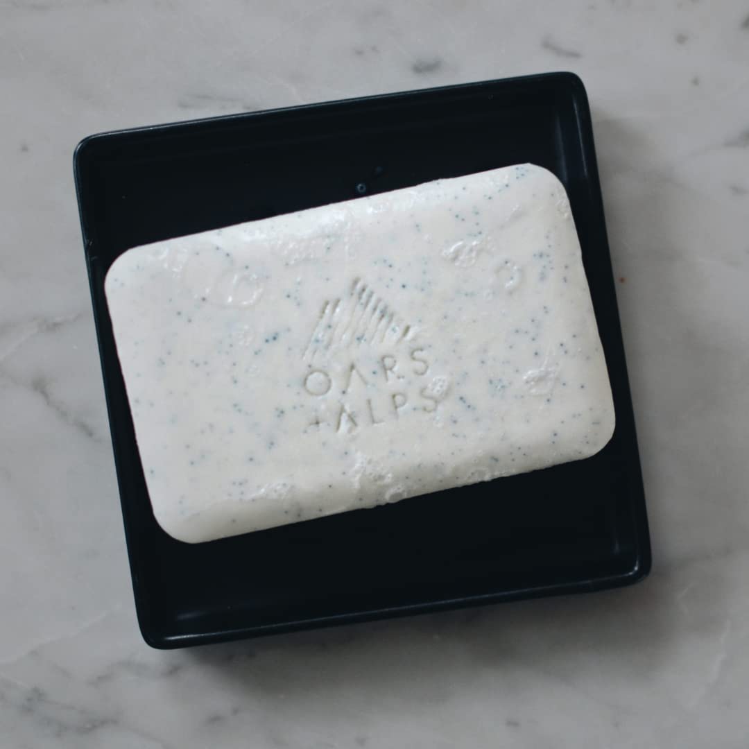 Oars + Alps Superfoliant Exfoliating Men's Bar Soap, Dermatologist Tested and Made with Clean Ingredients, Travel Size, 6 Pack, 6 Oz Each