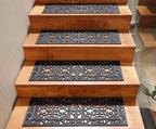 Stair Treads — 4 Pack 10x30 inch Non-Slip Rubber Stair Mats by Unknown