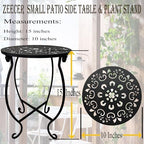 Outdoor Side Tables, Plant Stand - Image 6