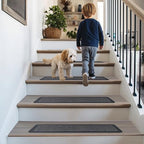 Stair Treads — 4 Pack 10x30 inch Polypropylene Rubber Stair Mats - Image 4
