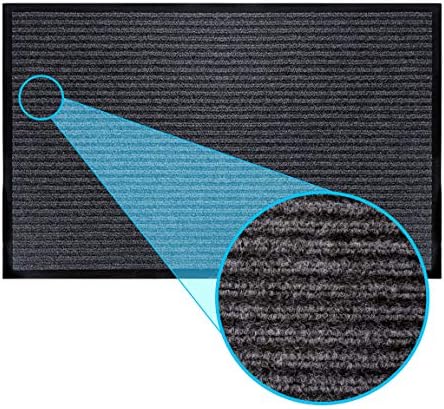 LuxUrux Durable Rubber Door Mat by LuxUrux