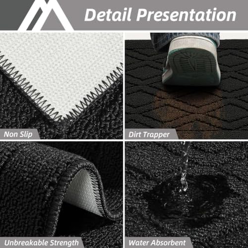 COSY HOMEER Kitchen Rugs Non Slip Washable 24"x60" Kitchen Mats - Image 5