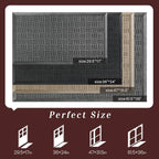 Mibao Front Door Mat Outside Entrance, Heavy Duty Welcome Mat, Stain and Fade - Image 2