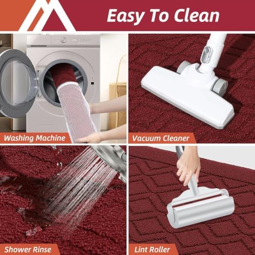 COSY HOMEER Kitchen Rugs and Mats 20"x30" Non Slip Kitchen Mats - Image 6