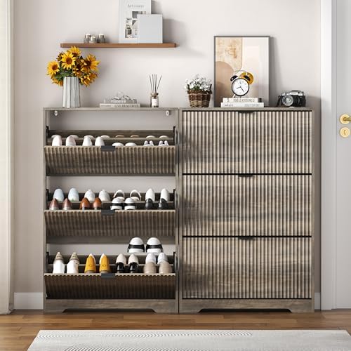 HUANLEGO Shoe Cabinet Storage for Entryway - Image 3