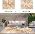 GENIMO Outdoor Rug, Waterproof Plastic Rugs - Image 2