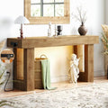 Unikito 63" Console Table with Sensor Light & AC Outlets with USB-C Ports by Unikito