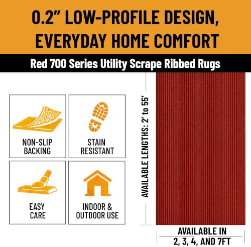 Ottomanso 4x49 Large Waterproof Floor Mat, Non-Slip Indoor Outdoor Door Mat - Image 3