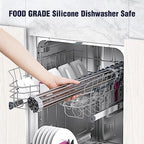 Tomorotec Roll Up Dish Drying Rack Over Sink, 304 Steel - Image 6