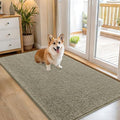 OLANLY Dog Door Mat for Muddy Paws 54x32, Super Absorbent Chenille Mud Mat by OLANLY